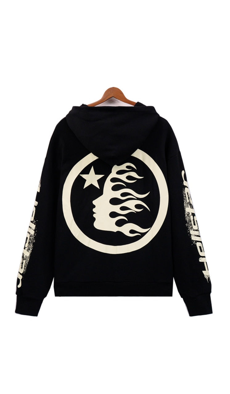 HELLSTAR sudadera FLAME
